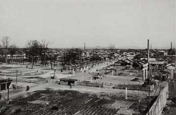 写真:戦災で焼失した街並み1