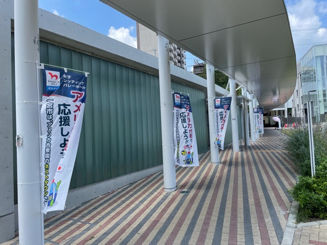 オリナス一宮前のぼり旗