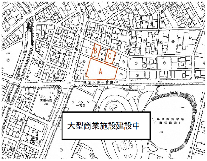 予定地位置図