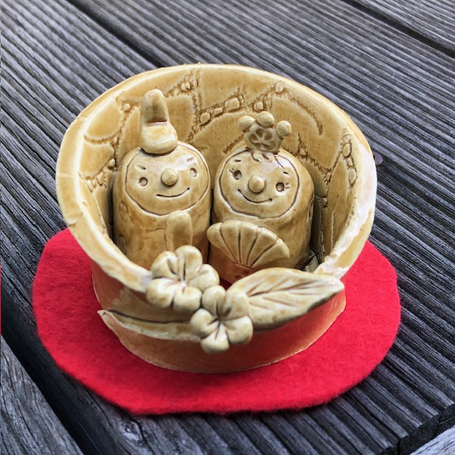 ハロウィンの置物