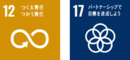 SDGsロゴ12,17