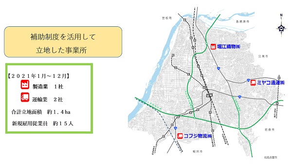 事業所の位置図