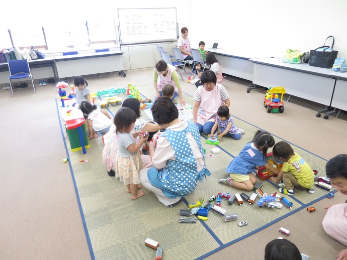 託児ボランティアの写真