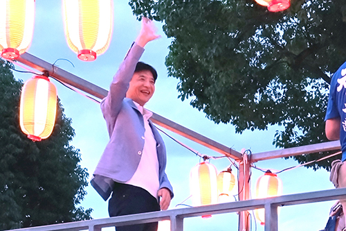 浅井ふれあい盆踊り大会の写真