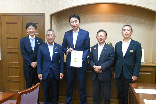 愛知県下水道推進協議会要望活動の写真