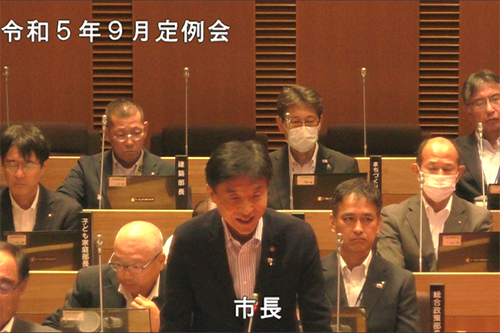 本会議(一般質問)の写真