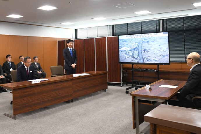 市長挨拶の写真