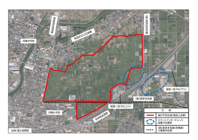 三ツ井・重吉地区まちづくり基本調査　位置図