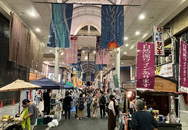 2日目　いちのみや芸術商店街の様子