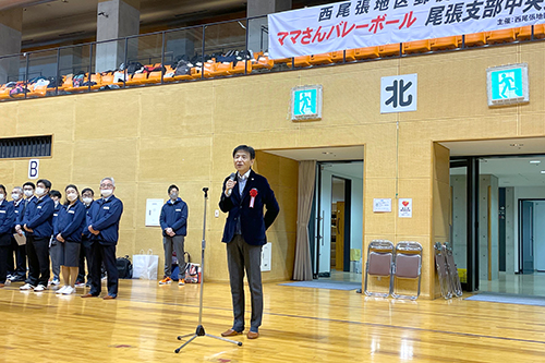 西尾張地区郵便局長杯 ママさんバレーボール 尾張支部中央大会の写真