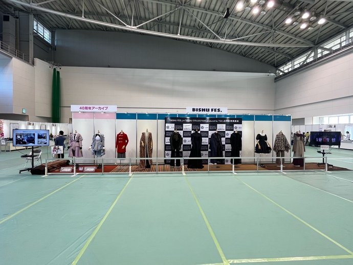 FDC開館40周年記念イベント衣装展示 BISHU FES.衣装展示