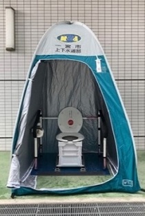 災害用マンホールトイレ設置状況