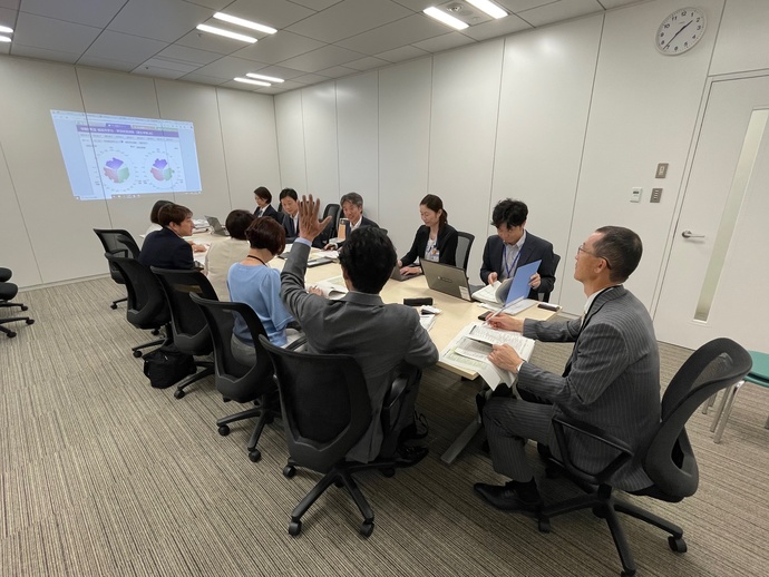 横浜市教育委員会での意見交換会