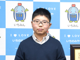 表敬訪問者の写真