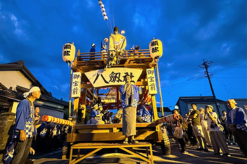 市長があいさつしている写真