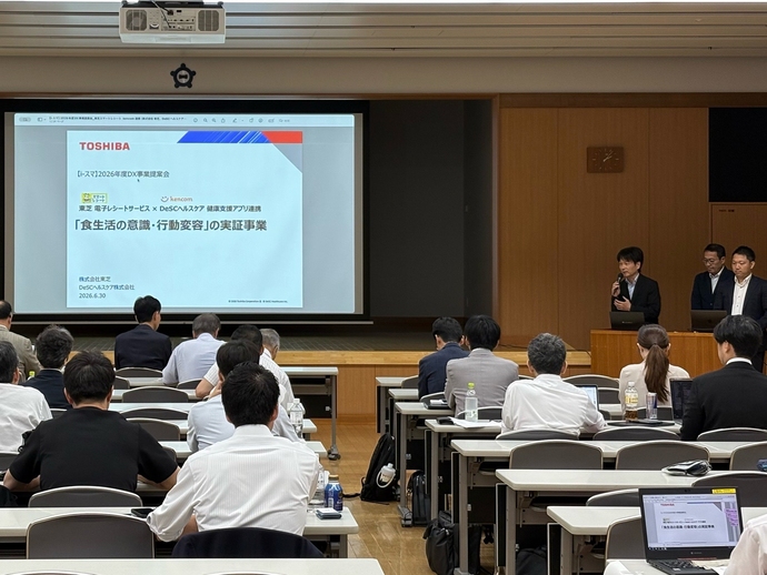提案の様子です。