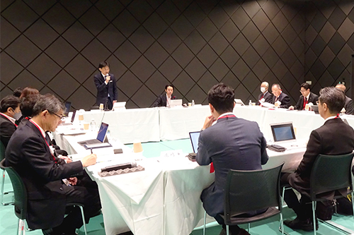 市長が出席している写真