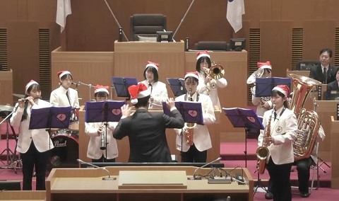 議場演奏会の様子