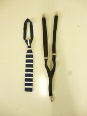 ネクタイ、サスペンダー