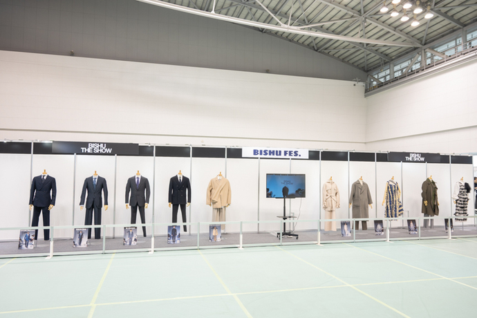 BISHU FES.の衣装展示