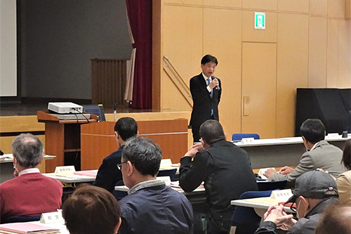 町会長会議の様子の写真