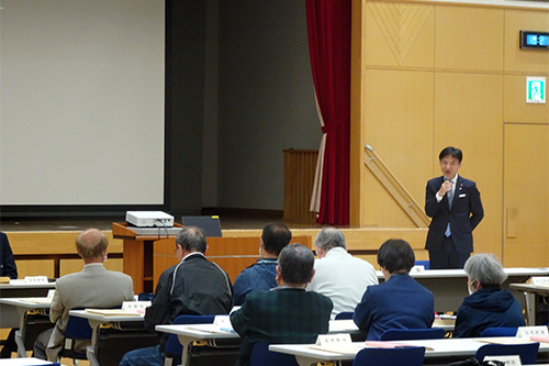町会長会議の様子の写真