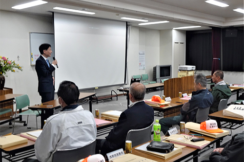町会長会議の様子の写真