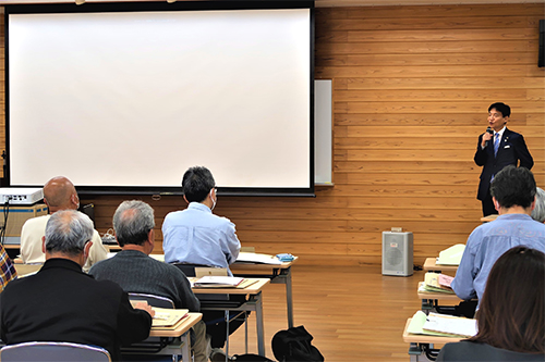 町会長会議の様子の写真