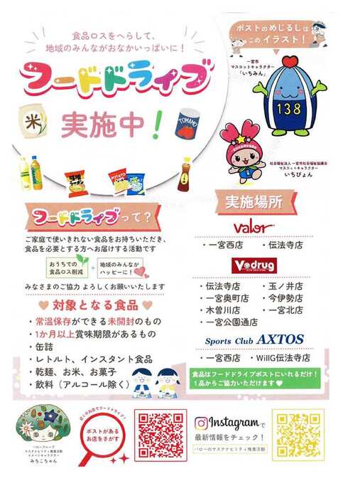 フードドライブポスト