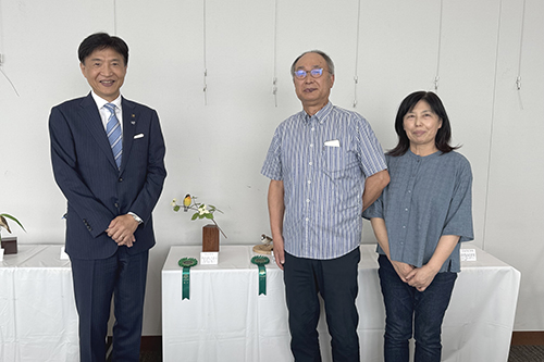 市長が視察した写真