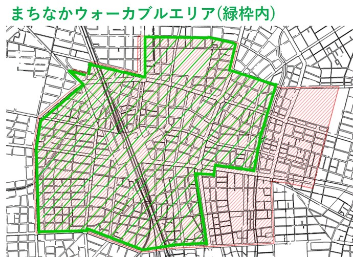 まちなかウォーカブルエリア