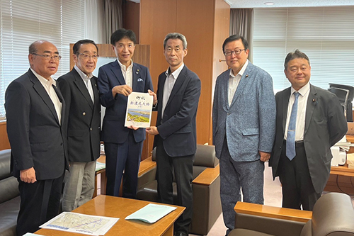 お礼活動の写真