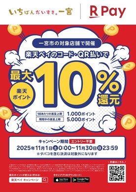 2025楽天ペイポスター