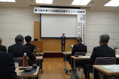 市長が出席している写真