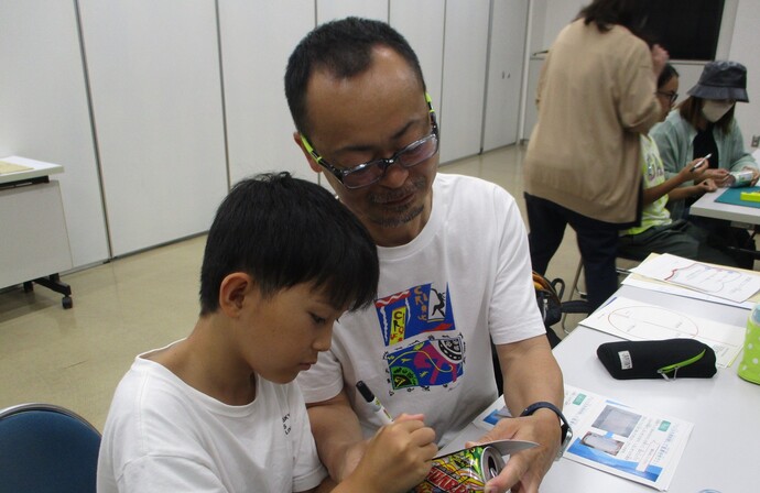 アルミ缶風車工作