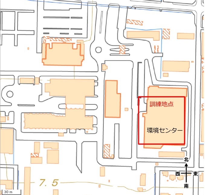 訓練位置図(2025)