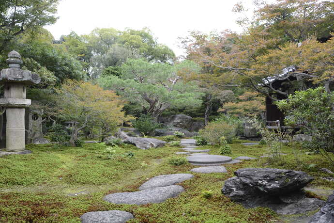 2025年10月31日の旧林氏庭園の写真