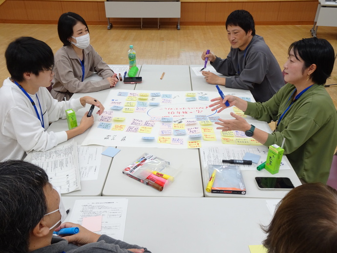 ワークショップの様子です。