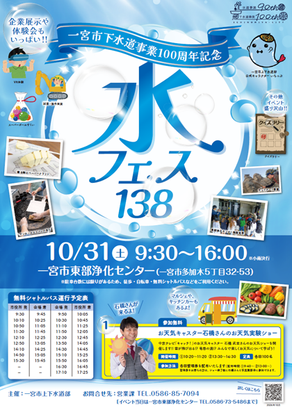 水フェス138のポスター