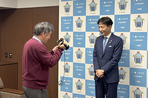 収録の様子の写真