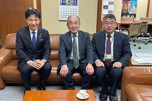 訪問時の様子の写真