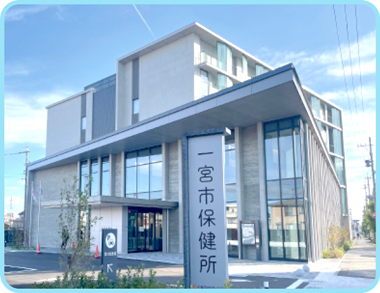 新しい保健所の写真