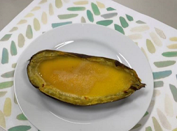 さつまいもの丸ごとプリン