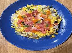 筑前煮ちらし寿司