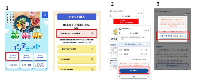 限定チケット購入方法1