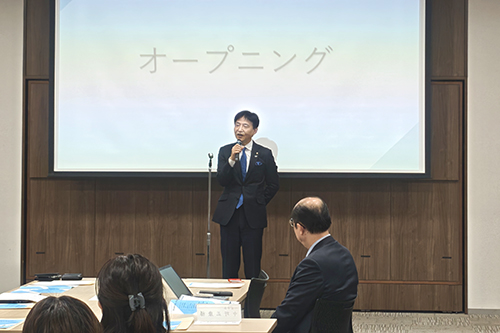 市長がi-スマ会員交流会に出席している写真