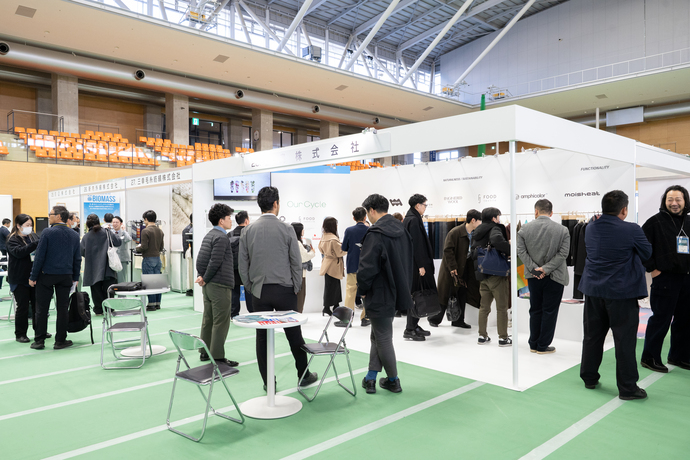 ヤーン・フェア会場の様子