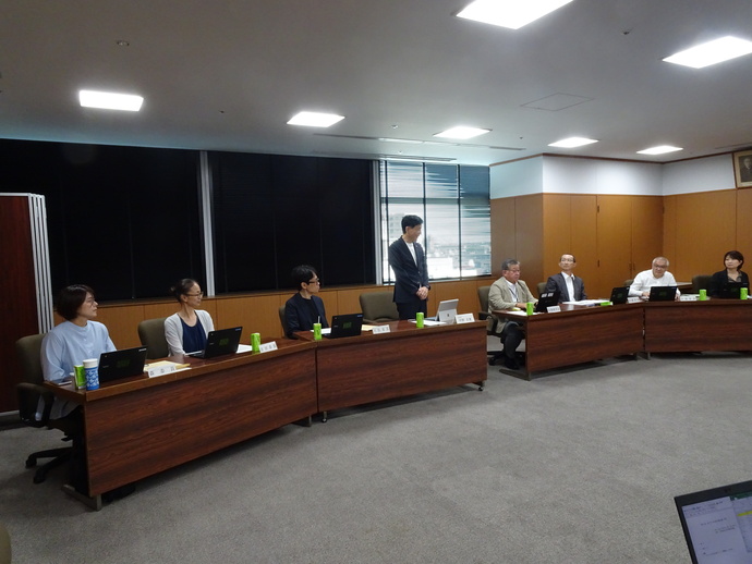 第1回一宮市総合教育会議の様子
