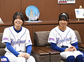 表敬訪問者の写真