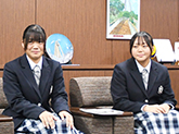 表敬訪問者の写真